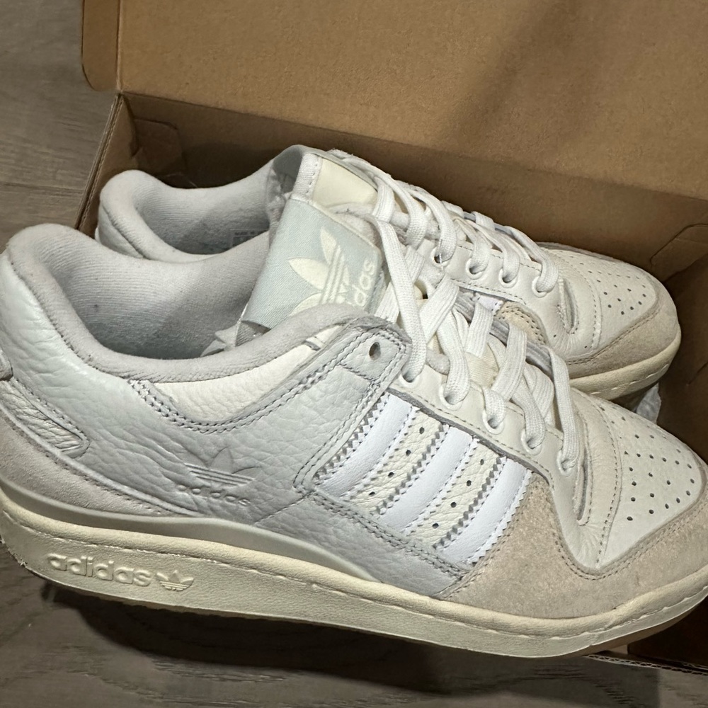 adidas Forum 84 Low ADV White & Cream Shoes